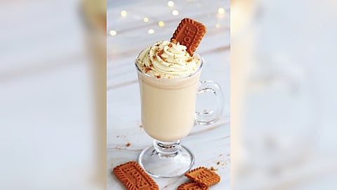 Biscoff milkshake