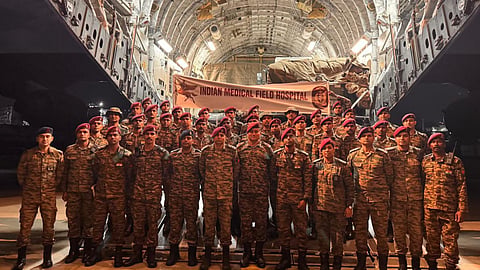 Indian Army medical team in Venezuela