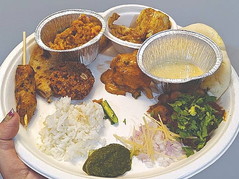 Pot luck plate
