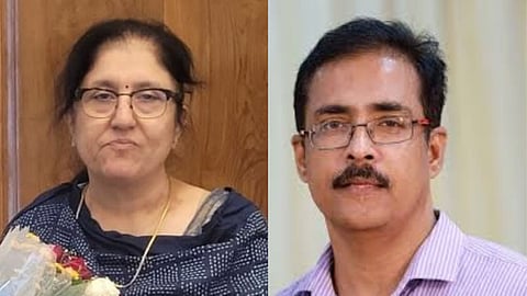 IAS officers of the 2002 batch Reeta Harish Thakkar and MS Shanmugam are retire from the service
