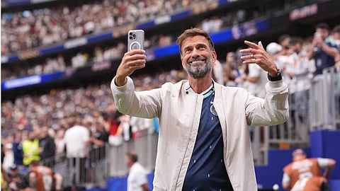 Former Liverpool soccer coach Jurgen Klopp