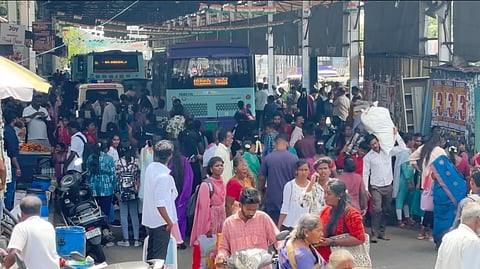 commuters stranded at suburban railway stations