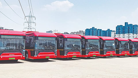 AC electric buses