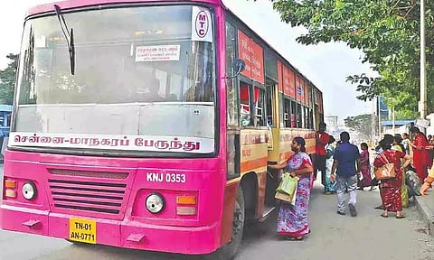 'Vidiyal' word dropped from free bus scheme