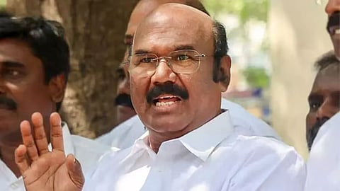 AIADMK senior leader and former minister D Jayakumar