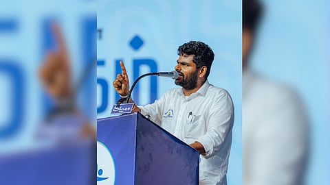 Former BJP Tamil Nadu President K Annamalai