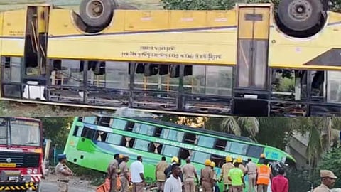 A view from the accident spot