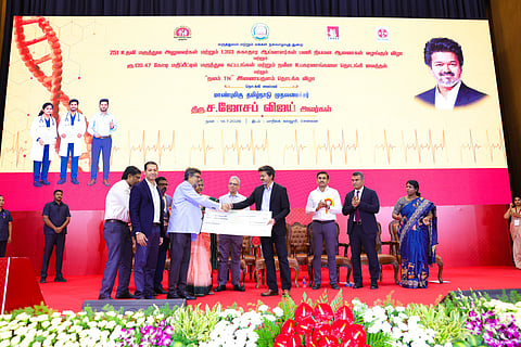 Chief Minister C Joseph Vijay launched the 'Nalam TN' portal