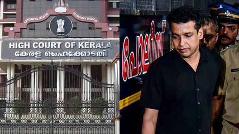 (L) Kerala High Court, (R) Pulsar Suni
