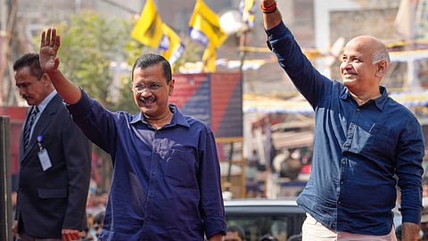 Arvind Kejriwal and Manish Sisodia