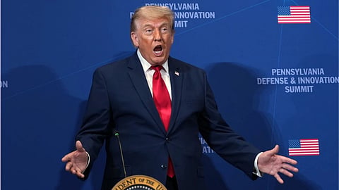US President Donald Trump