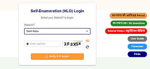Census self-enumeration