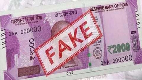 Representative image of fake currency