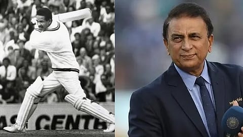 Sir Garfield Sobers and Sunil Gavaskar