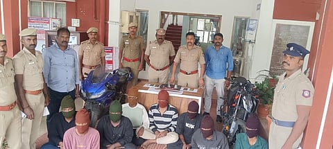 The arrested college students.