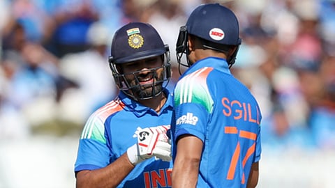 Rohit Sharma and Shubman Gill