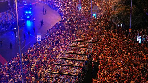 Throngs of fans are expected to greet them as they travel from near Moncloa Palace, the prime minister's official residence, to Cibeles Square