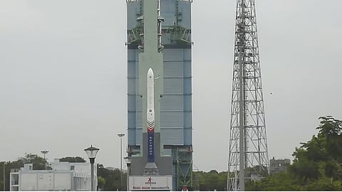 Vikram-1 Test Flight-1 (Mission Aagaman), India's first private orbital rocket launch, lifts off from the Satish Dhawan Space Centre, in Sriharikota, Andhra Pradesh.
