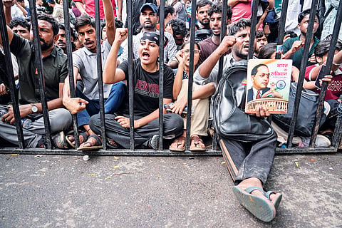 CJP protesters