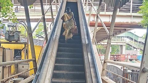 Anna Nagar FOB escalators