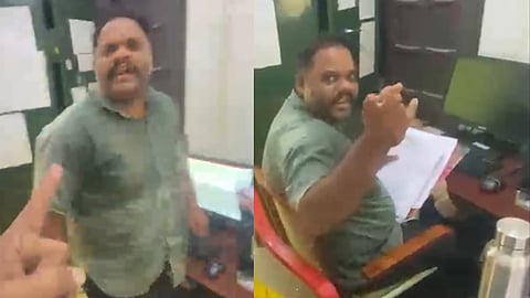 Thanjavur: Sacked computer operator seen working in panchayat union office, video sparks row