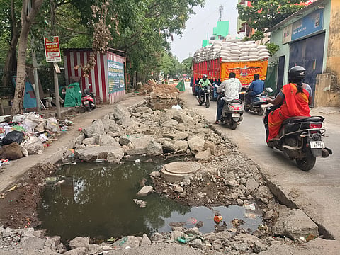 Vaithyanathan road in Tondiarpet