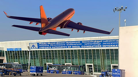 Flight taking off