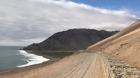 Camarones coast in Northern Chile, where scientists found evidence of ancient smallpox infection