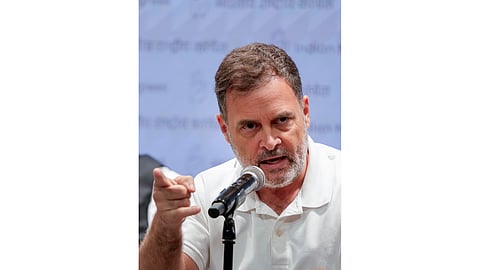 Congress leader Rahul Gandhi