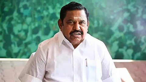 AIADMK general secretary Edappadi K Palaniswami