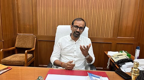 Minister for Food and Civil Supplies P Venkataramanan