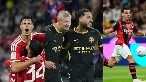 Bayern Munich, Manchester City, AC Milan