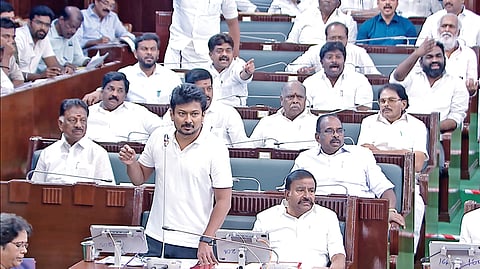 LoP Udhayanidhi Stalin in assembly
