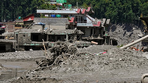 Search and rescue operation underway in the aftermath of the devastating flash flood, at Trishuli Dam, in Nuwakot district, Nepal