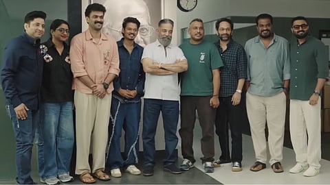 Kamal Haasan congratulates 'Bethlehem Kudumba Unit' team.
