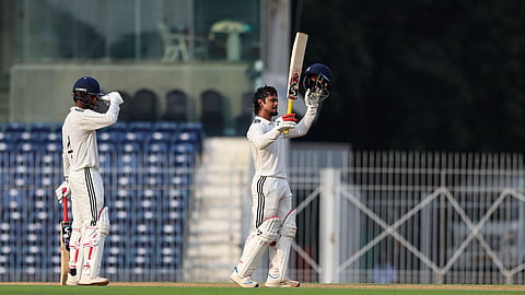 Ishan Kishan scored 111 against South Zone at Duleep Trophy final at the MA Chidambaram Stadium in Chennai.