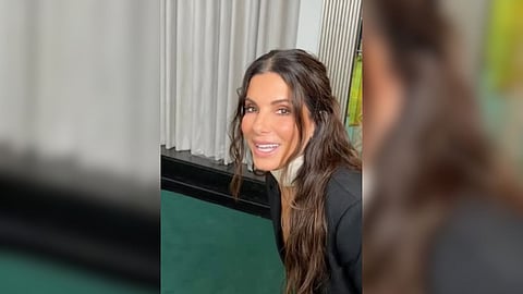 Hollywood actress Sandra Bullock