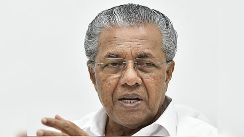 Former Keralam chief minister Pinarayi Vijayan.
