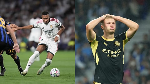 Kylian Mbappe and Erling Haaland