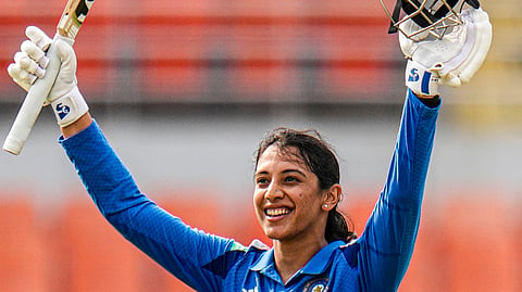 Indian batter Smriti Mandhana