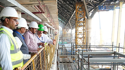 AAI chief reviews work at delay-hit Chennai airport