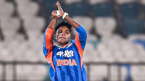 Kranti Gaud fined 10 per cent match fee for breaching ICC Code of Conduct
