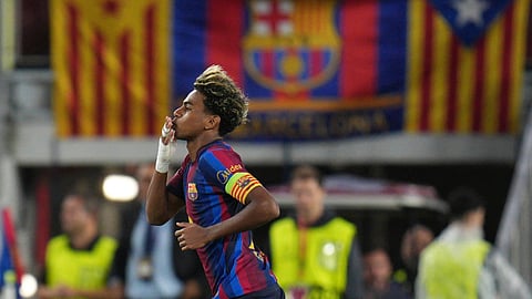 Barcelona star Lamine Yamal