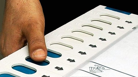 Electronic voting machine (EVM)