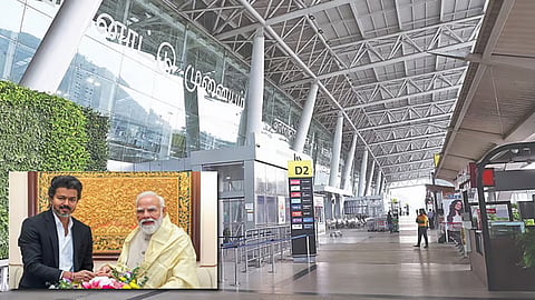 CM Vijay writes to PM Modi, seeks new operator for Chennai airport