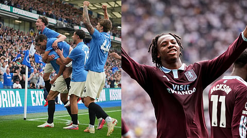 Brighton and Aston Villa