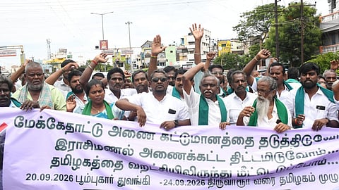 The farmers’ rally reaches Tiruchy on Monday