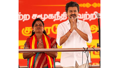 TN CM Vijay launches scathing attack on DMK, AIADMK, alleges collusion between them