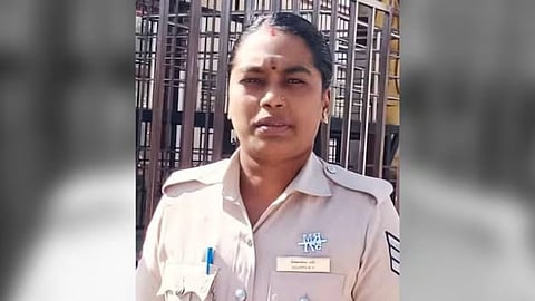 Deceased cop Kannaki (35)