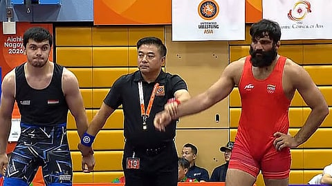 Sunil Kumar wins second consecutive Asian Games bronze